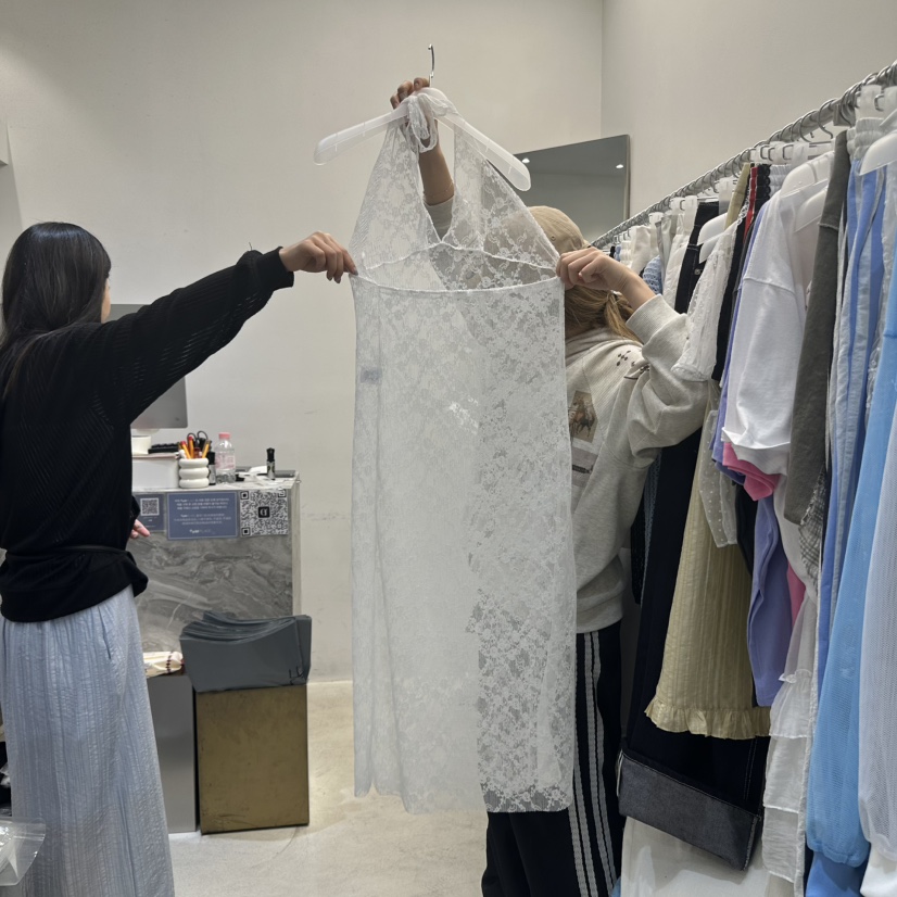 EYEL韓國直郵㊣女裝新款職業熱賣時尚人氣真品休閑25春夏連衣裙EYEL連衣裙