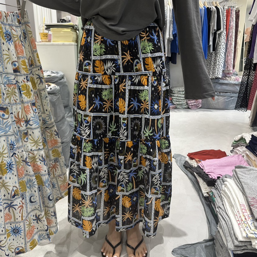 COMBO東大門㊣直郵女裝新品職業推薦休閑熱賣25春夏時尚長裙COM_BO長裙圖色3