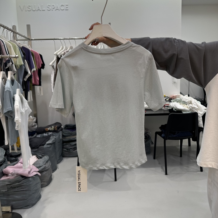 VISUAL SPACE東大門㊣代購女裝新款時尚熱賣職業休閑人氣T恤VISUAL SPACET恤