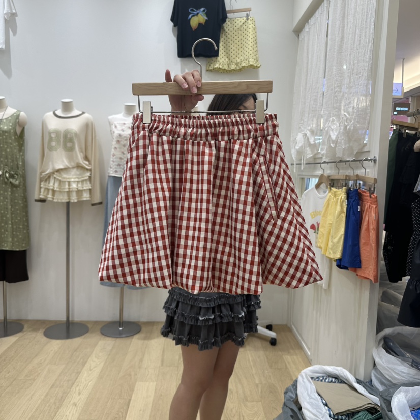 FURE韓國直郵㊣女裝新品推薦25春夏休閑真品熱賣人氣時尚短裙FURE短裙圖色3