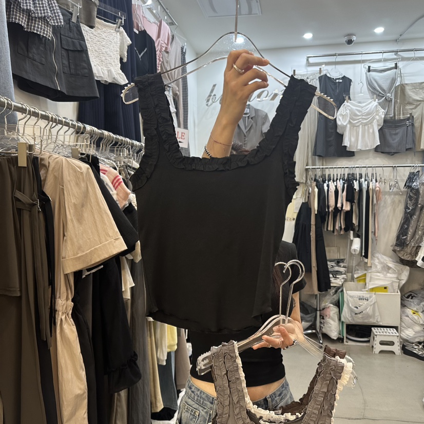 BILLION-L韓國直郵㊣女士新品推薦時尚休閑25春夏吊帶背心BILLION-L吊帶/背心