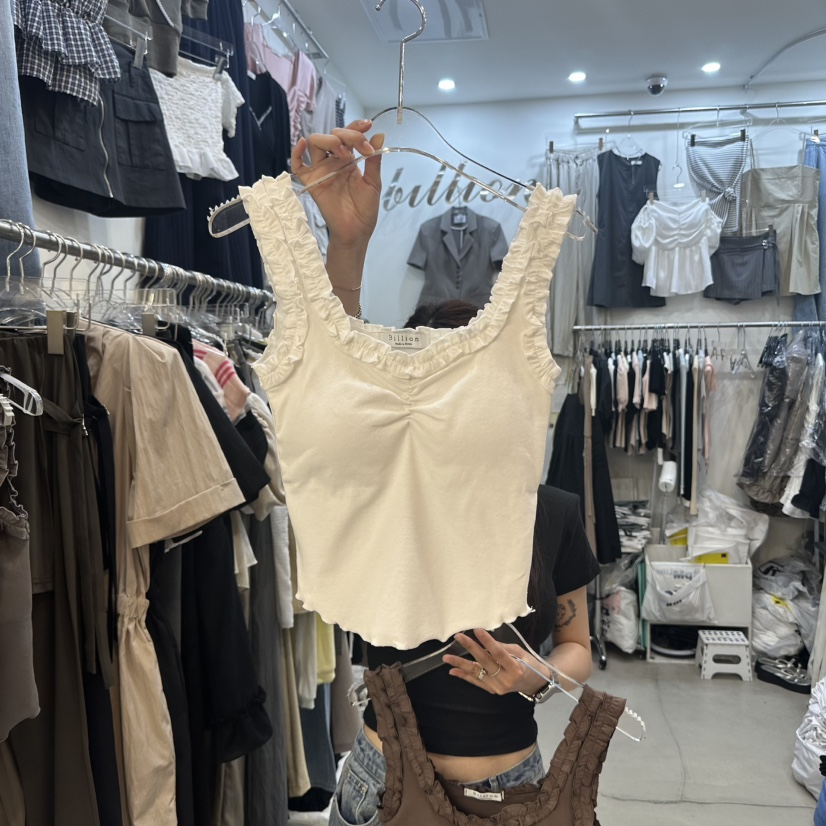 BILLION-L韓國直郵㊣女士新品推薦時尚休閑25春夏吊帶背心BILLION-L吊帶/背心