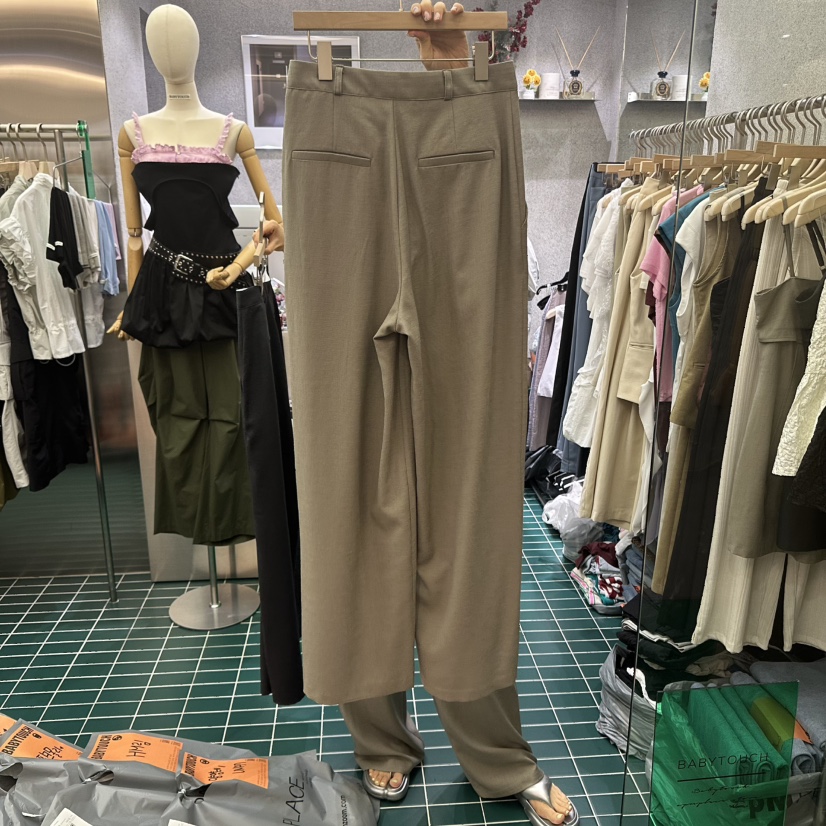 BABYTOUCH韓國直郵㊣女裝新品25春夏休閑職業推薦時尚休閑褲BABYTOUCH休閑褲
