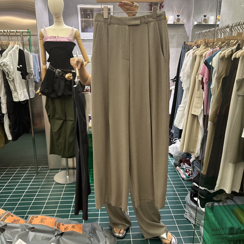 BABYTOUCH韓國直郵㊣女裝新品25春夏休閑職業推薦時尚休閑褲BABYTOUCH休閑褲