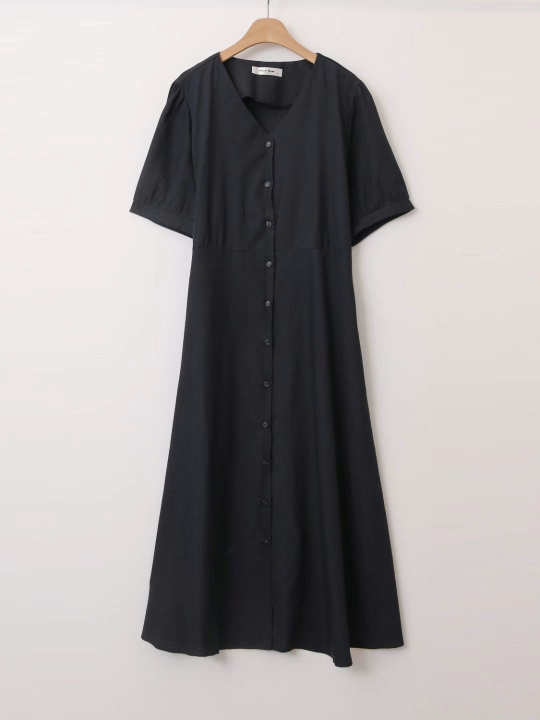 WHITE BEAR東大門㊣實拍女裝新品休閑25春夏職業真品連衣裙WHITE BEAR連衣裙圖色2