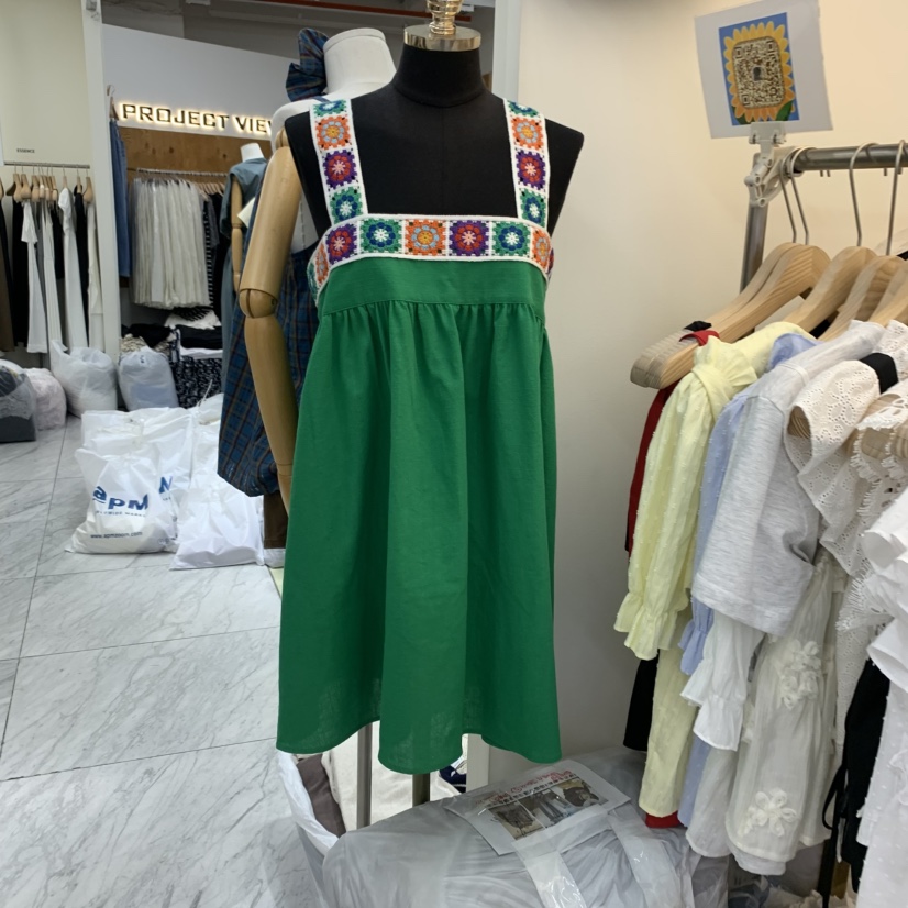 BEEN-A韓國直郵㊣女裝新款熱賣25春夏職業休閑真品人氣連衣裙BEEN-A連衣裙圖色2