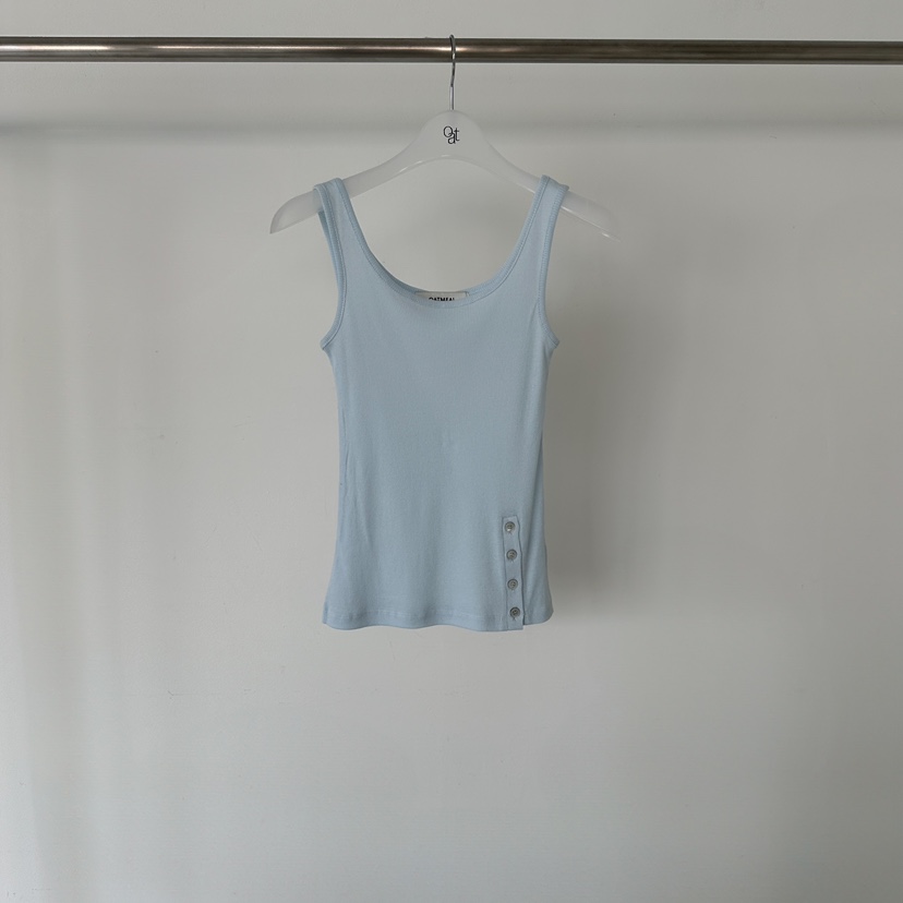 OATMEAL東大門㊣實拍女裝新款真品人氣25春夏時尚休閑吊帶背心OATMEAL吊帶/背心圖色2