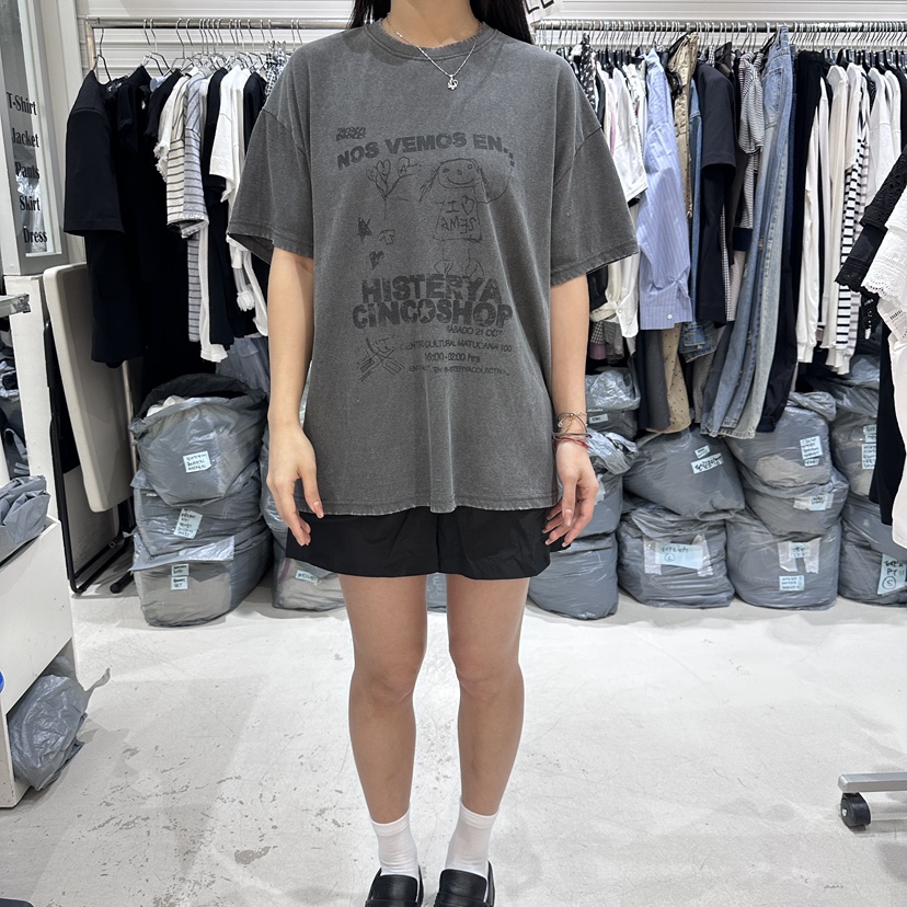 BRICKLANE東大門㊣代購女裝新款真品人氣推薦25春夏熱賣T恤BRICKLANET恤圖色2