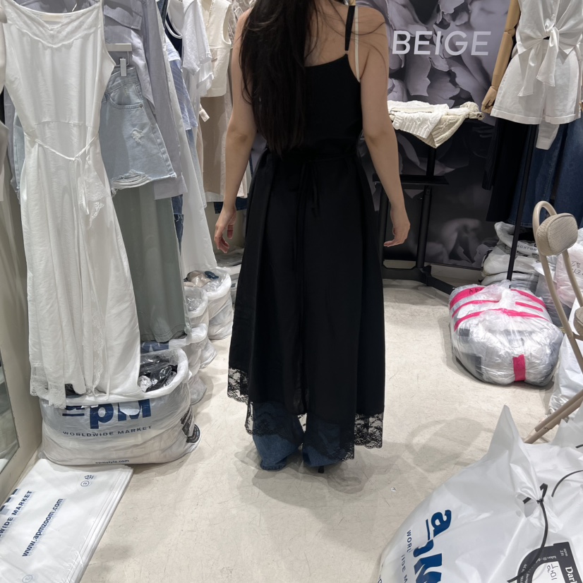 DARKBEIGE韓國代購㊣女裝新品熱賣人氣25春夏真品推薦連衣裙DARK BEIGE連衣裙