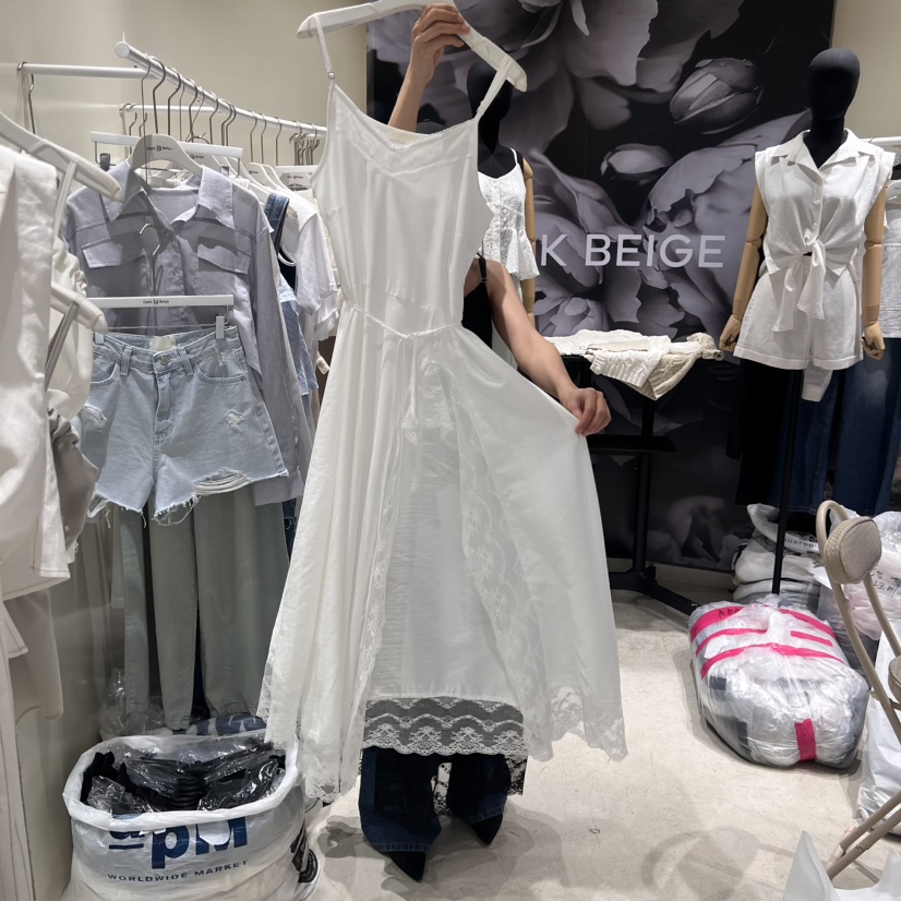 DARKBEIGE韓國代購㊣女裝新品熱賣人氣25春夏真品推薦連衣裙DARK BEIGE連衣裙圖色2