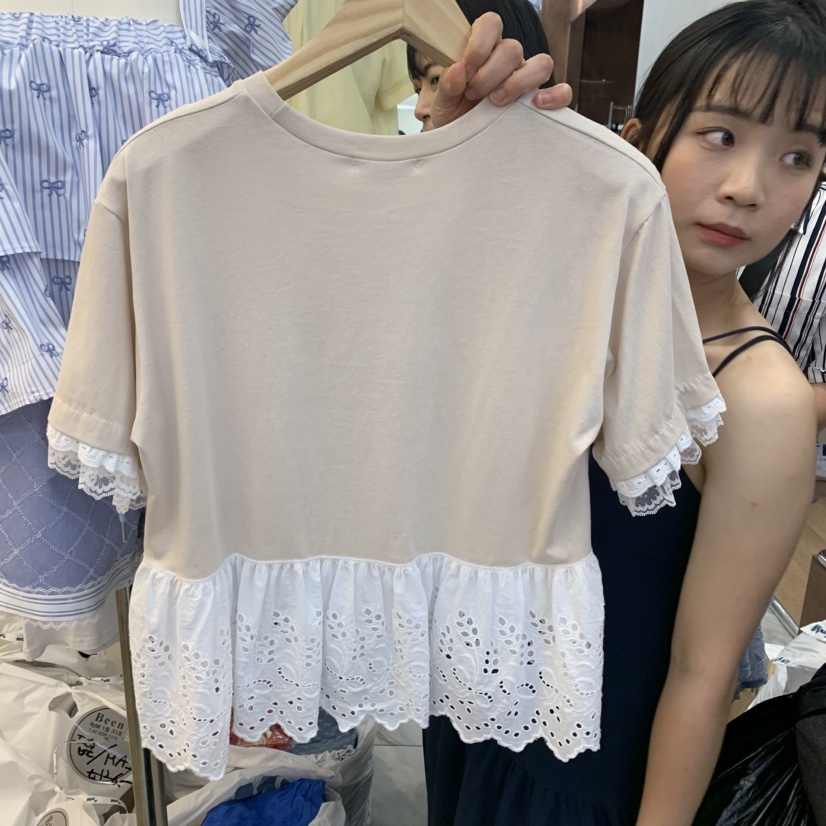 BEEN-A東大門㊣代購女裝新品休閑時尚推薦人氣真品25春夏T恤BEEN-AT恤