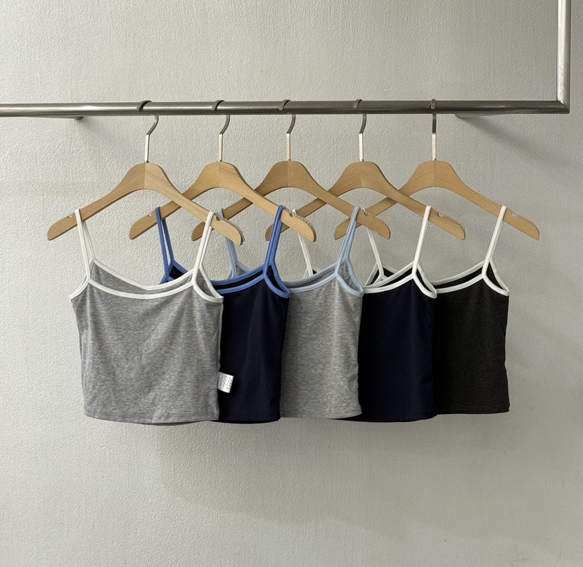 TWENTY FOUR SEVEN24-7韓國直郵㊣女裝新品時尚吊帶背心TEWNTY FOUR SEVEN24-7吊帶/背心