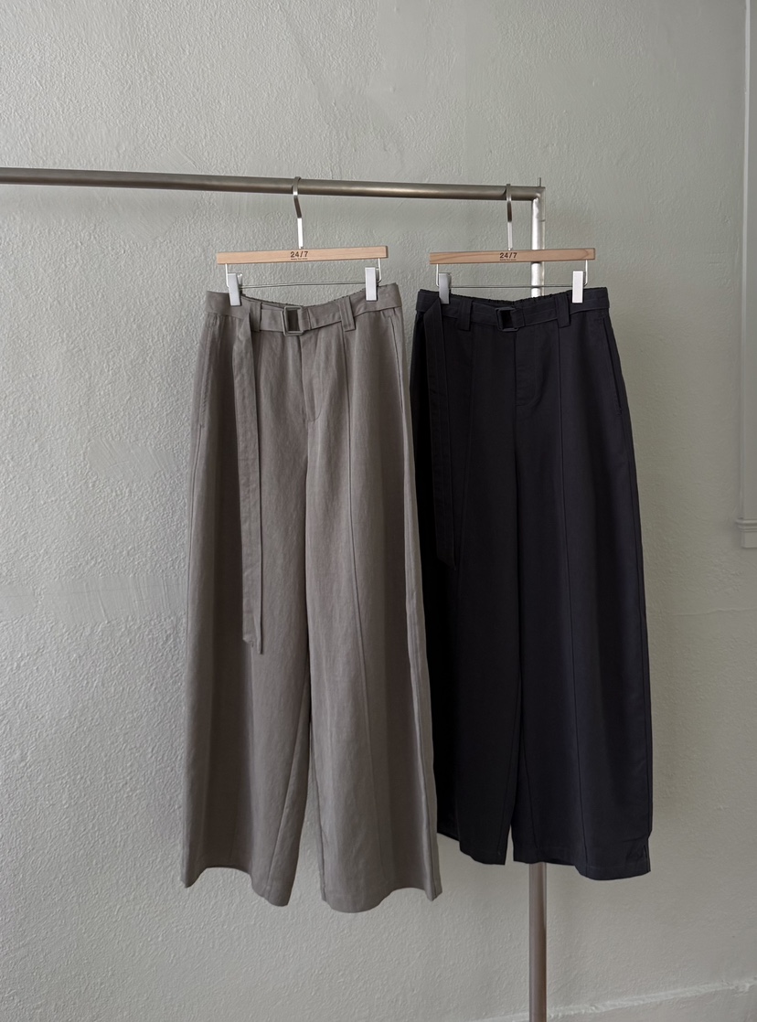 TWENTY FOUR SEVEN24-7東大門㊣直郵女士新品時尚休閑褲含腰帶TEWNTY FOUR SEVEN24-7休閑褲