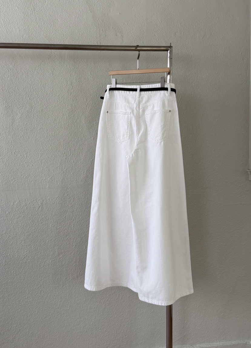 TWENTY FOUR SEVEN24-7東大門㊣代購女裝新品25春夏休閑褲含腰帶TEWNTY FOUR SEVEN24-7休閑褲