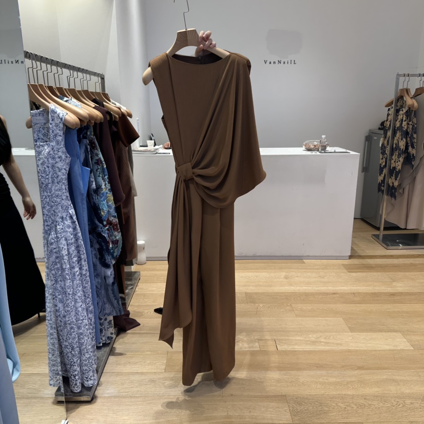 VAN NZILL韓國直郵㊣女士新品休閑職業熱賣25春夏真品連衣裙VAN NZILL連衣裙