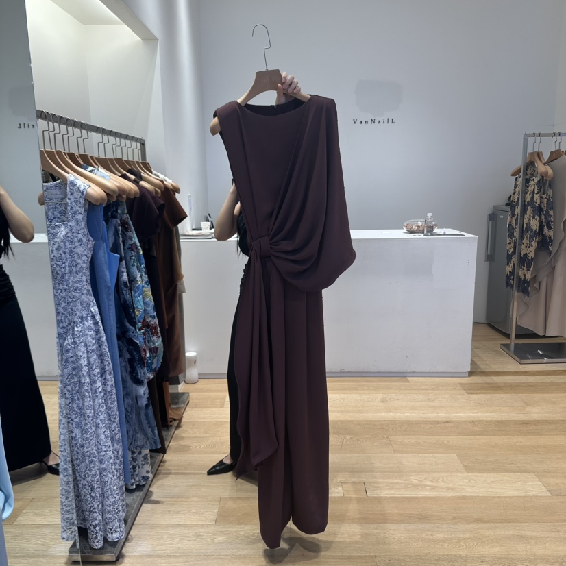VAN NZILL韓國直郵㊣女士新品休閑職業熱賣25春夏真品連衣裙VAN NZILL連衣裙圖色2