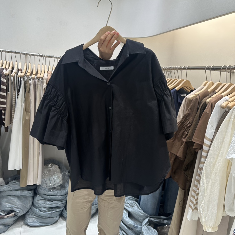 BLUEI-D東大門㊣實拍女裝新品職業時尚真品推薦襯衫蕾絲衫Blue i-d襯衫/蕾絲衫圖色3