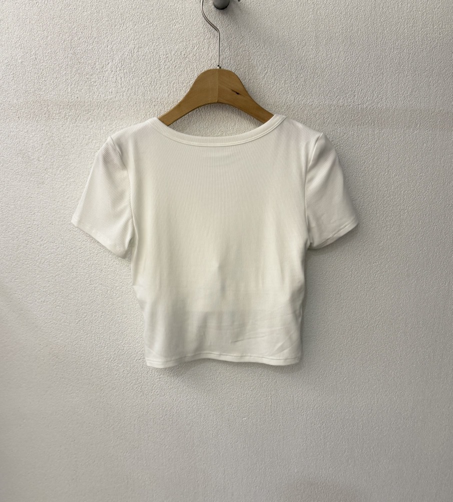 TWENTY FOUR SEVEN24-7韓國代購㊣女士新品25春夏時尚T恤TEWNTY FOUR SEVEN24-7T恤