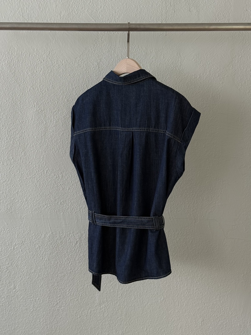 TWENTY FOUR SEVEN24-7東大門㊣代購女裝新品職業馬甲含腰帶TEWNTY FOUR SEVEN24-7馬甲