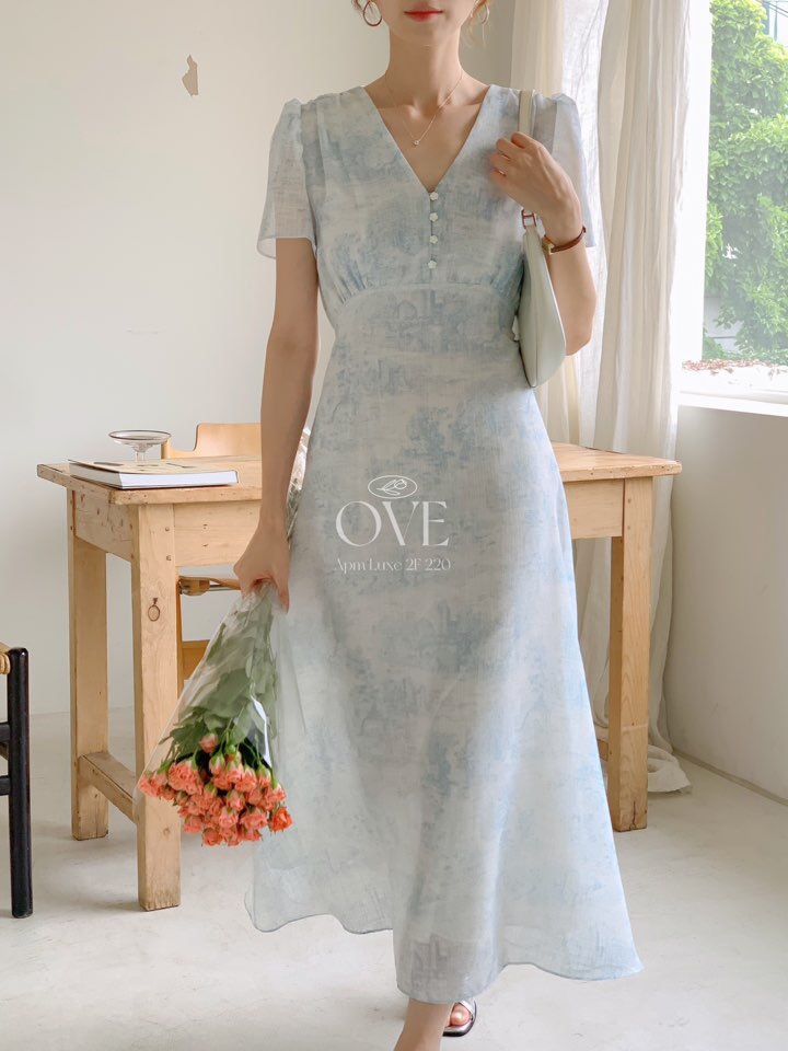 OVE韓國代購㊣女士新品熱賣推薦休閑真品人氣25春夏時尚連衣裙OVE連衣裙