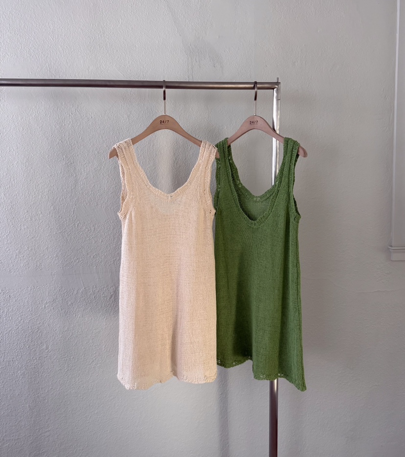 TWENTY FOUR SEVEN24-7東大門㊣代購女裝新品熱賣吊帶背心TEWNTY FOUR SEVEN24-7吊帶/背心
