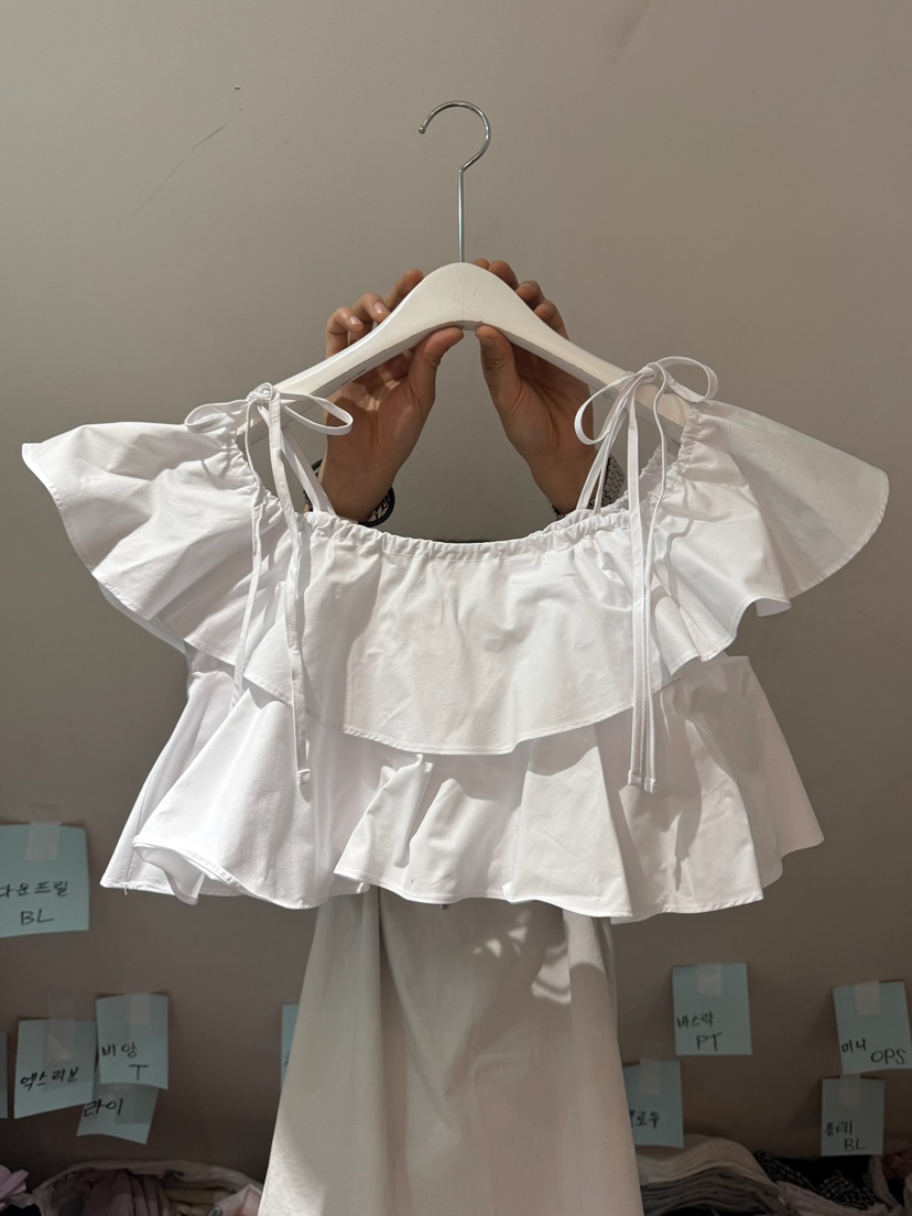 BELITA-L韓國代購㊣女士新品25春夏熱賣休閑職業襯衫蕾絲衫BELITA-L襯衫/蕾絲衫