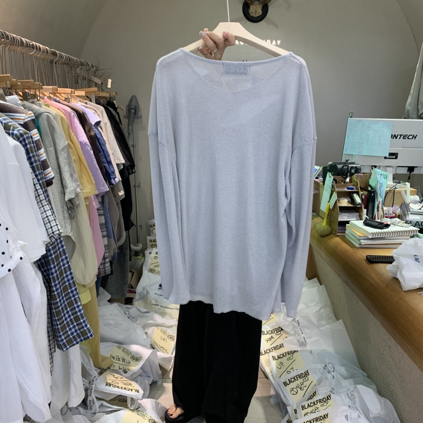 BLACKFRIDAY東大門㊣實拍女士新品推薦25春夏職業真品針織衫BLACK FRIDAY針織衫
