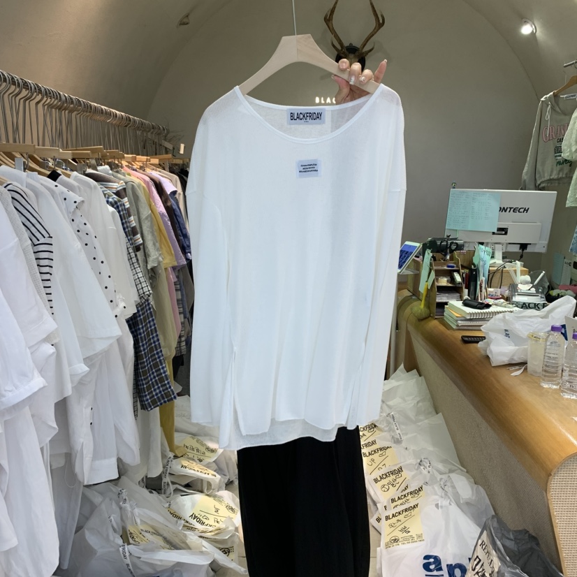 BLACKFRIDAY東大門㊣實拍女士新品推薦25春夏職業真品針織衫BLACK FRIDAY針織衫圖色3
