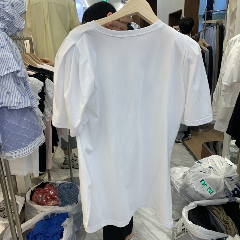 BEEN-A韓國代購㊣女士新款真品時尚熱賣25春夏休閑推薦T恤BEEN-AT恤