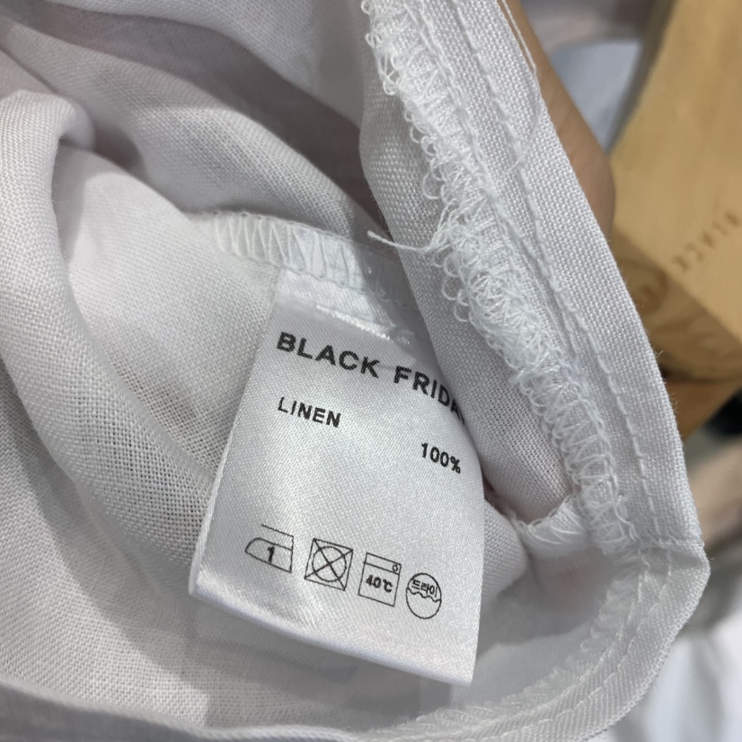 BLACKFRIDAY東大門㊣直郵女裝新款人氣真品熱賣襯衫蕾絲衫亞麻BLACK FRIDAY襯衫/蕾絲衫