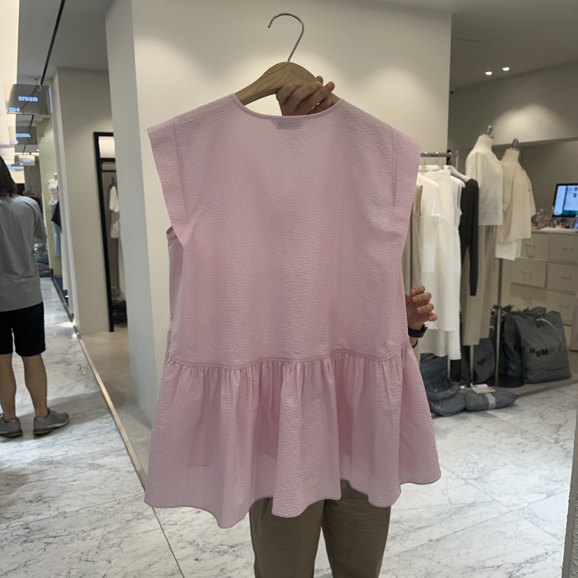 BLUEI-D韓國代購㊣女士新品熱賣職業25春夏推薦時尚吊帶背心Blue i-d吊帶/背心