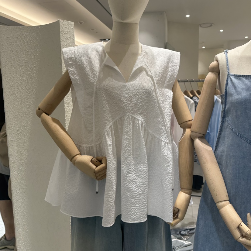 BLUEI-D韓國代購㊣女士新品熱賣職業25春夏推薦時尚吊帶背心Blue i-d吊帶/背心
