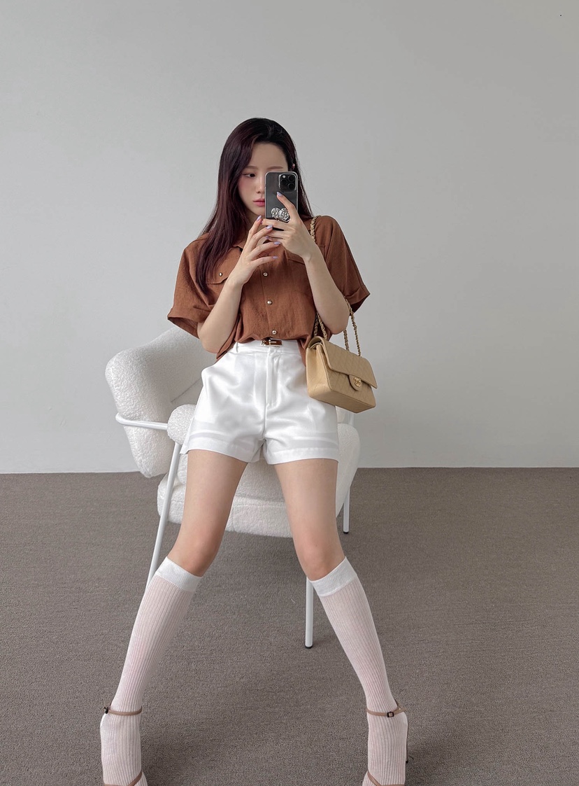 SLIT東大門㊣直郵女士新款時尚推薦真品人氣熱賣襯衫蕾絲衫SLIT襯衫/蕾絲衫