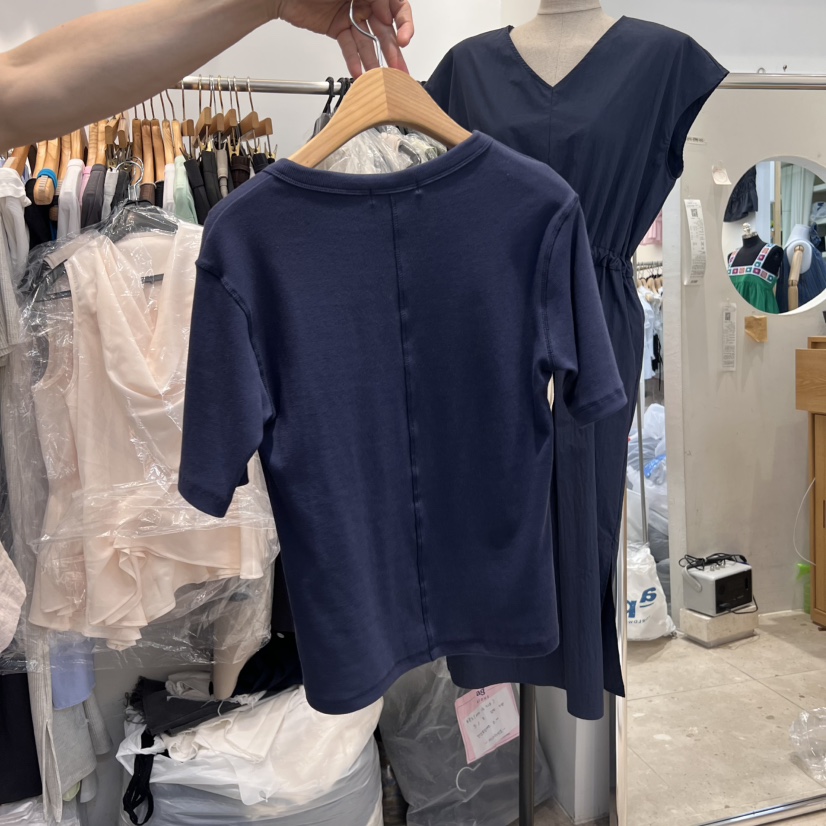 DUPLO韓國代購㊣女裝新品職業推薦熱賣人氣休閑時尚真品T恤DUPLOT恤