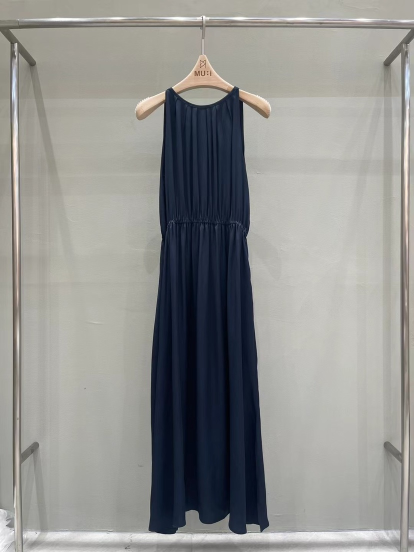 MU i東大門㊣實拍女裝新款時尚25春夏熱賣真品推薦休閑連衣裙Mu:i-Q連衣裙圖色2