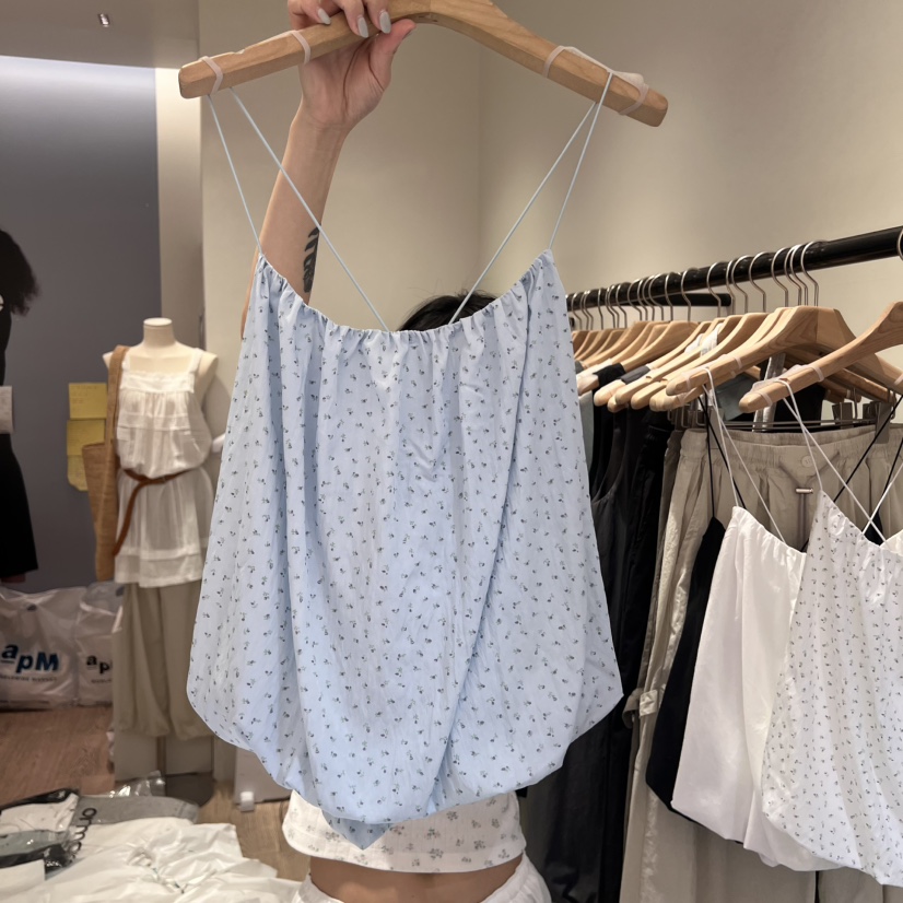 ORMORE東大門㊣代購女士新品25春夏真品熱賣休閑時尚吊帶背心ORMORE吊帶/背心圖色2