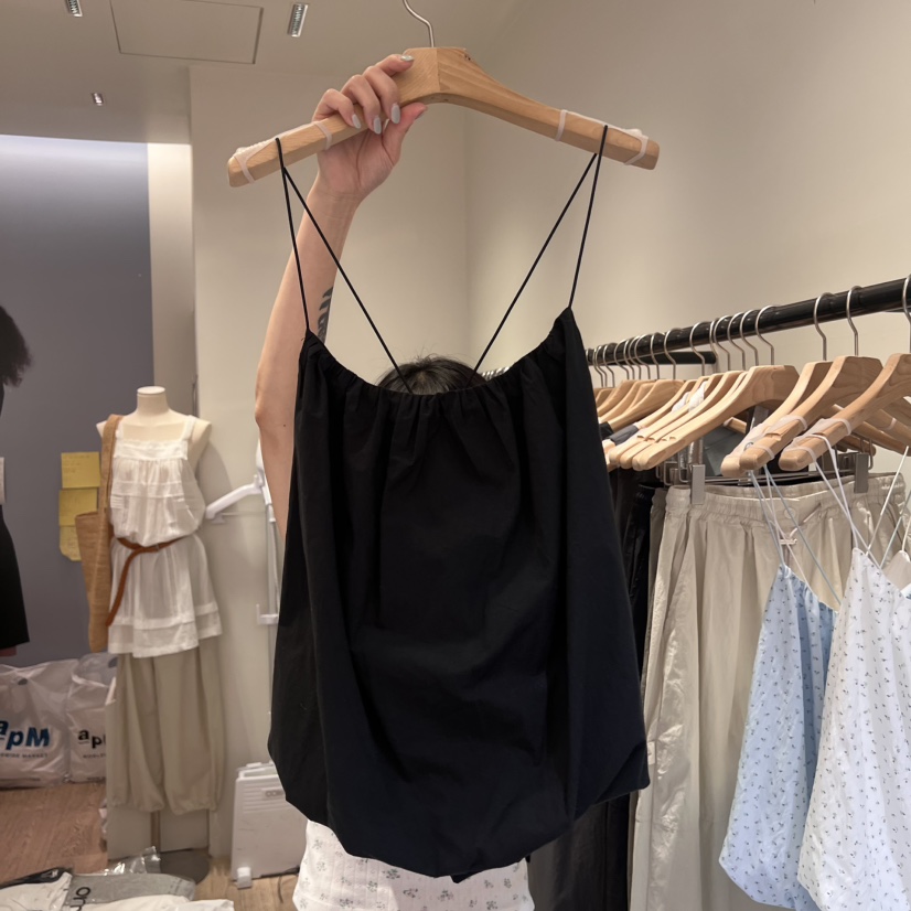 ORMORE東大門㊣代購女士新品25春夏真品熱賣休閑時尚吊帶背心ORMORE吊帶/背心圖色4