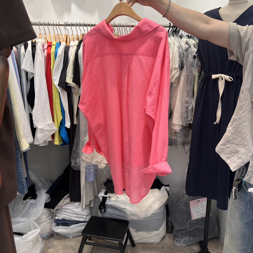 DUPLO東大門㊣代購女士新款真品25春夏推薦休閑人氣襯衫蕾絲衫DUPLO襯衫/蕾絲衫