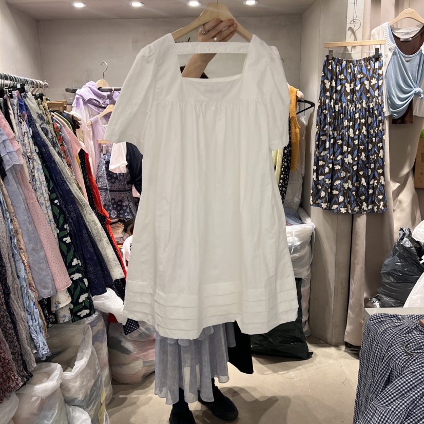 LOGROAD韓國代購㊣女裝新品25春夏休閑真品熱賣職業時尚連衣裙LOG ROAD連衣裙