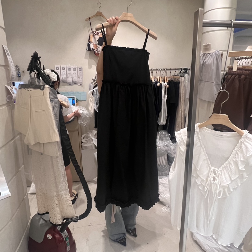 SALONDEMAG東大門㊣直郵女裝新款推薦真品休閑職業25春夏連衣裙SALONDEMAG連衣裙圖色2