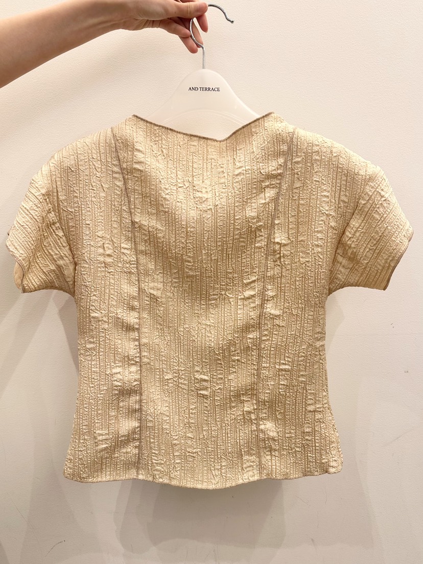 ANDTERRACE東大門㊣代購女士新品職業時尚推薦休閑襯衫蕾絲衫ANDTERRACE襯衫/蕾絲衫圖色2