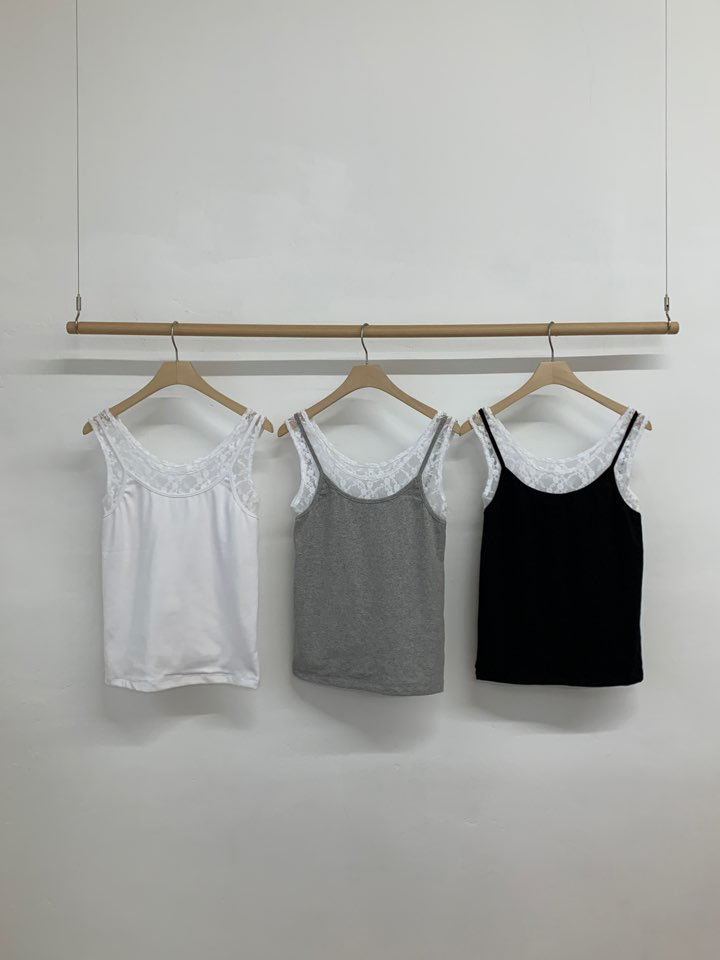 MORE THAN-P東大門㊣實拍女裝新款休閑25春夏熱賣吊帶背心MORE THAN吊帶/背心