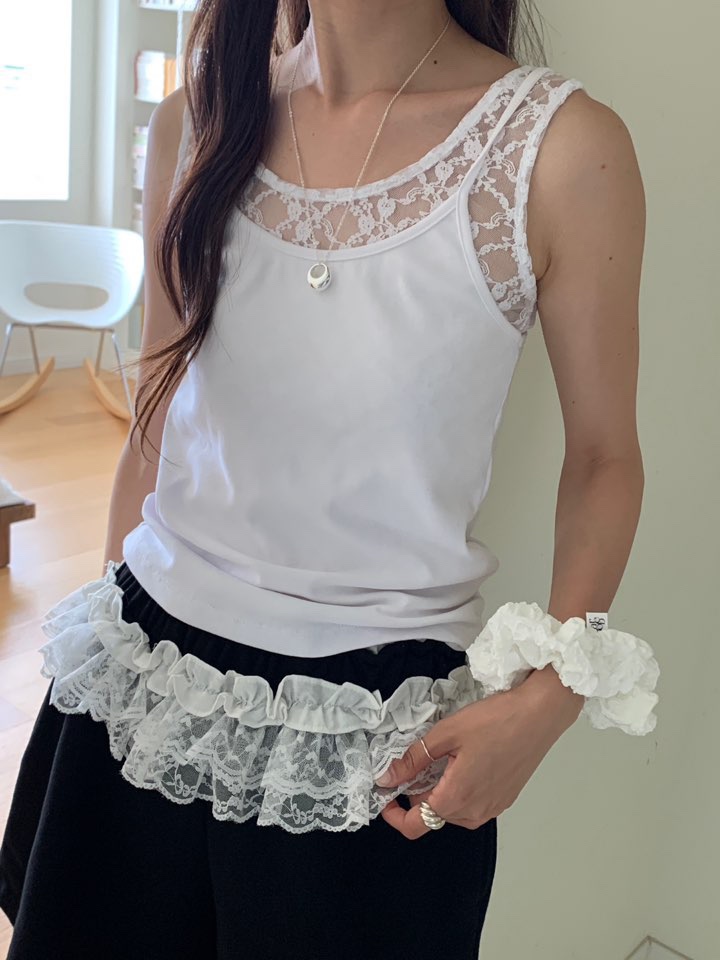MORE THAN-P東大門㊣實拍女裝新款休閑25春夏熱賣吊帶背心MORE THAN吊帶/背心