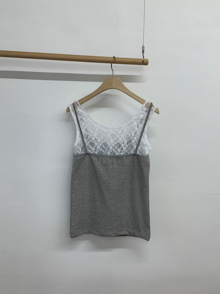 MORE THAN-P東大門㊣實拍女裝新款休閑25春夏熱賣吊帶背心MORE THAN吊帶/背心