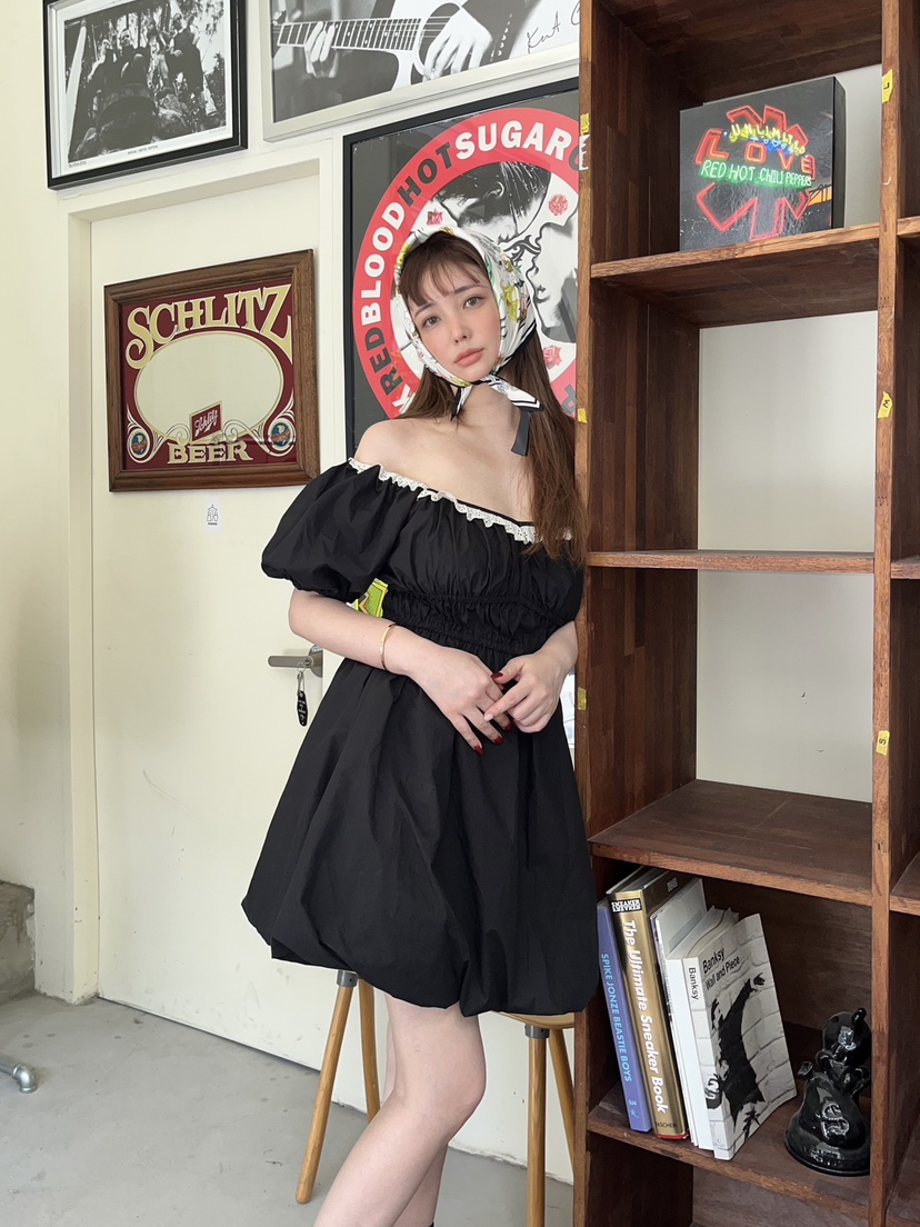 81 MARKET-L東大門㊣直郵女裝新品熱賣時尚25春夏人氣連衣裙81 MARKET-L連衣裙