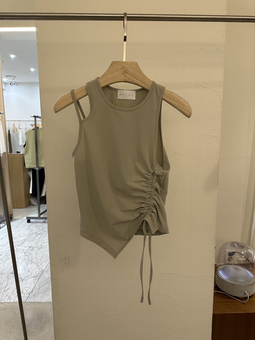 BPLAN韓國代購㊣女士新品職業真品時尚休閑25春夏推薦吊帶背心BPLAN吊帶/背心