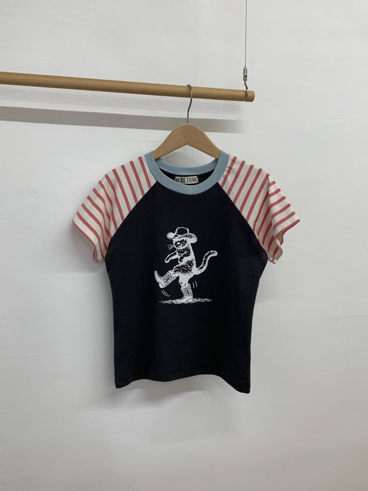 MORE THAN-P韓國代購㊣女士新款人氣職業推薦時尚休閑T恤MORE THANT恤圖色3