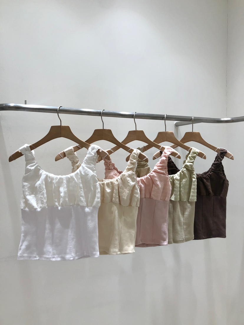 BIENBIEN東大門㊣代購女士新款推薦真品25春夏人氣吊帶背心ir bien-P吊帶/背心