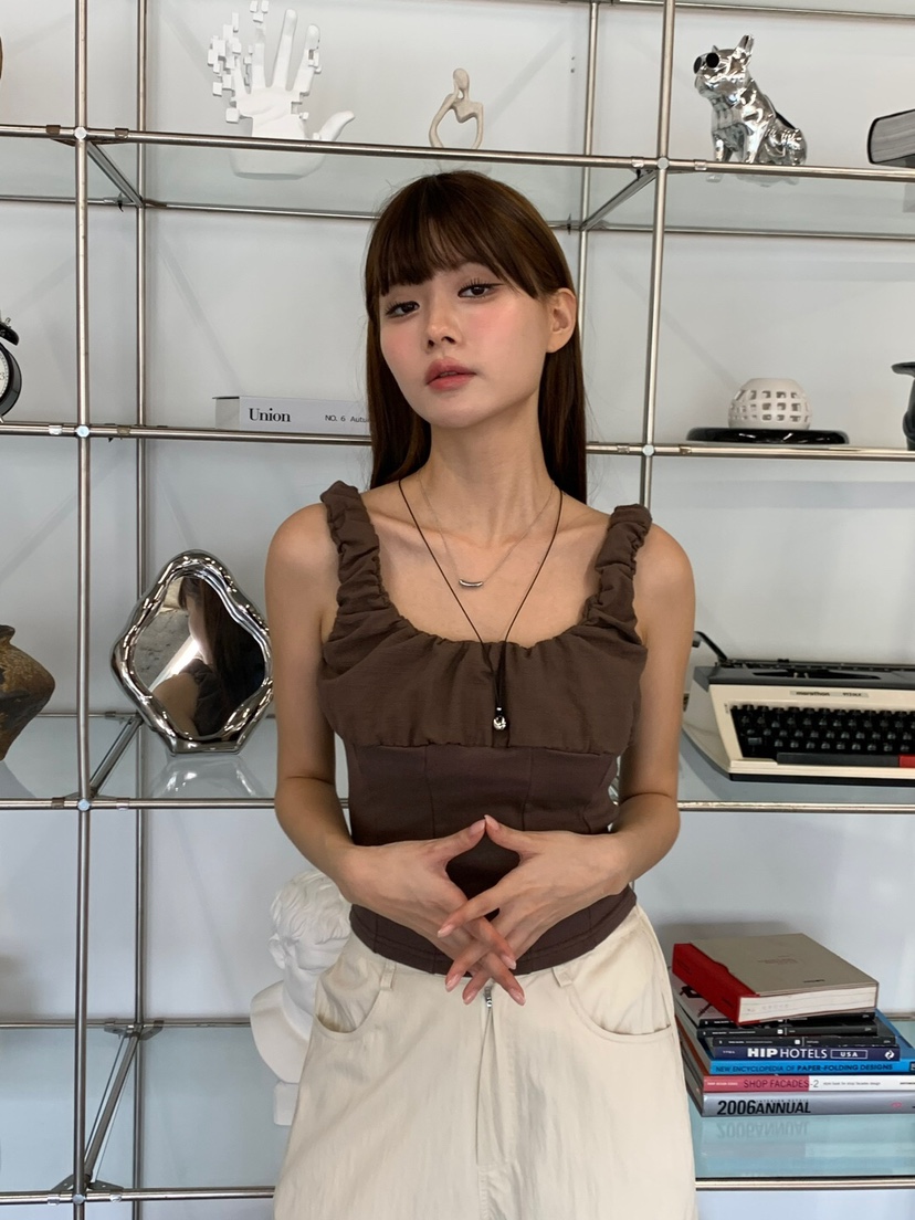 BIENBIEN東大門㊣代購女士新款推薦真品25春夏人氣吊帶背心ir bien-P吊帶/背心