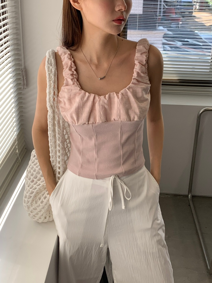 BIENBIEN東大門㊣代購女士新款推薦真品25春夏人氣吊帶背心ir bien-P吊帶/背心